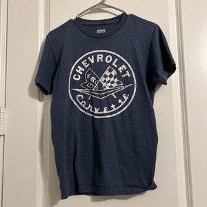 GM Offical Chevrolet Grey Crewneck T-shirt Womens Small